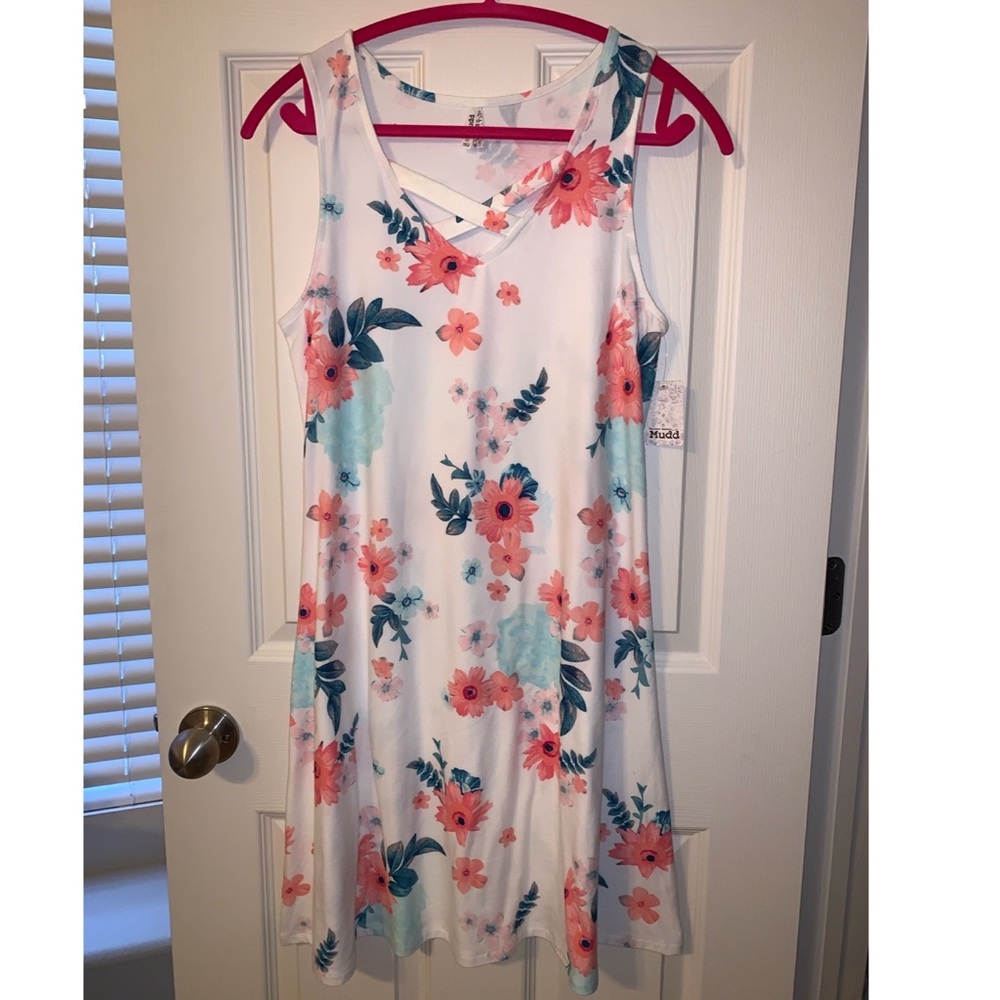 Floral Mudd tank dress